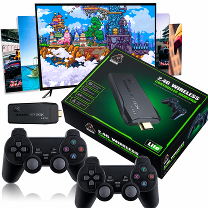 GameStick 4K con 20.000 Juegos Retro Incluidos